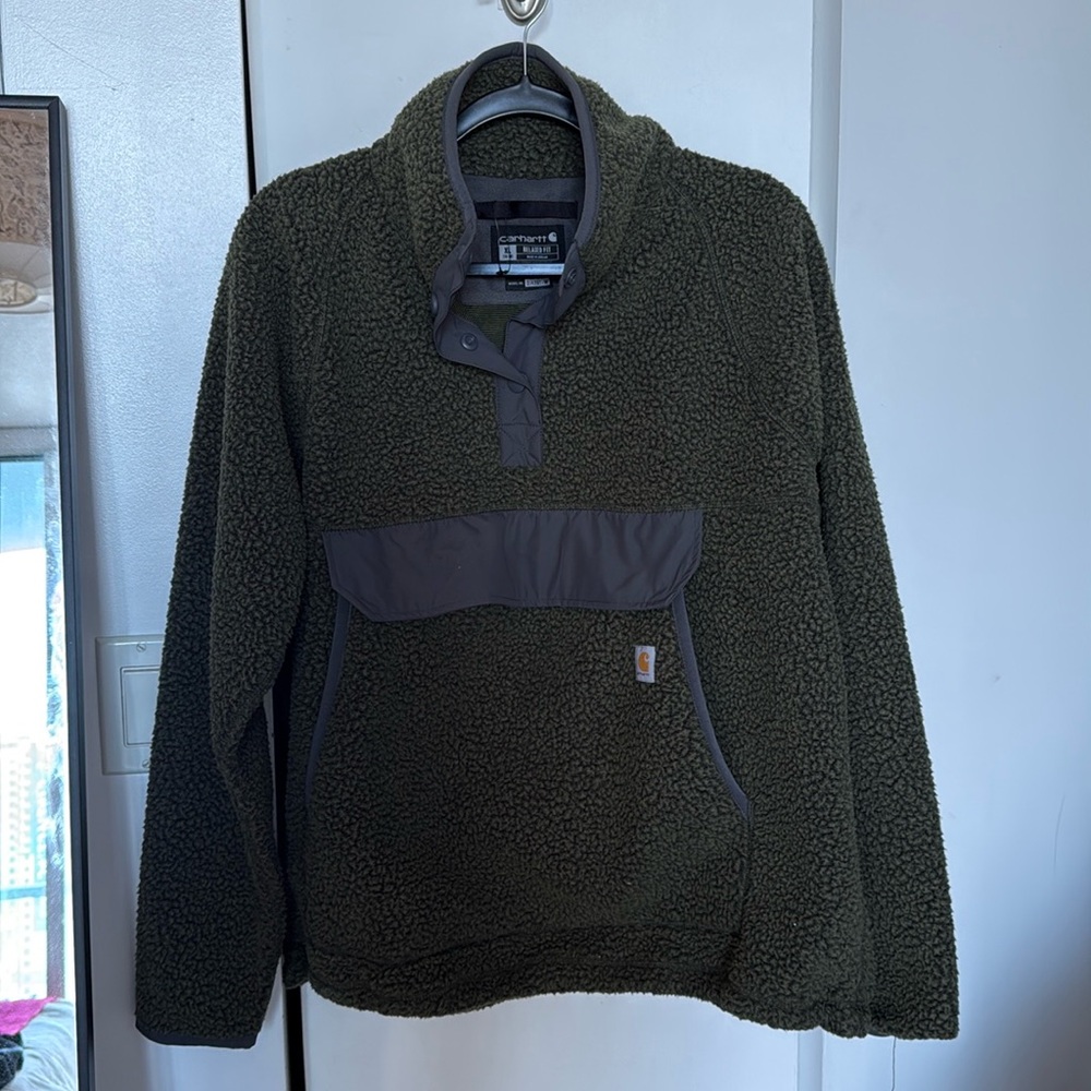 Pullover fleece carhartt small